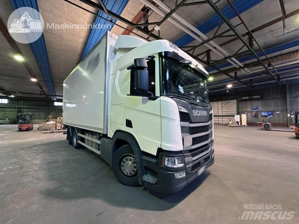 Scania R 450 Camiões de caixa fechada