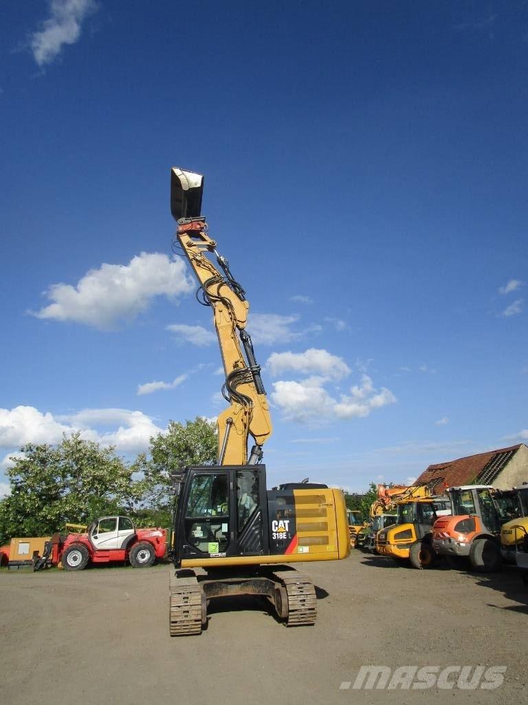 CAT 318 E L   320 322 Escavadoras de rastos