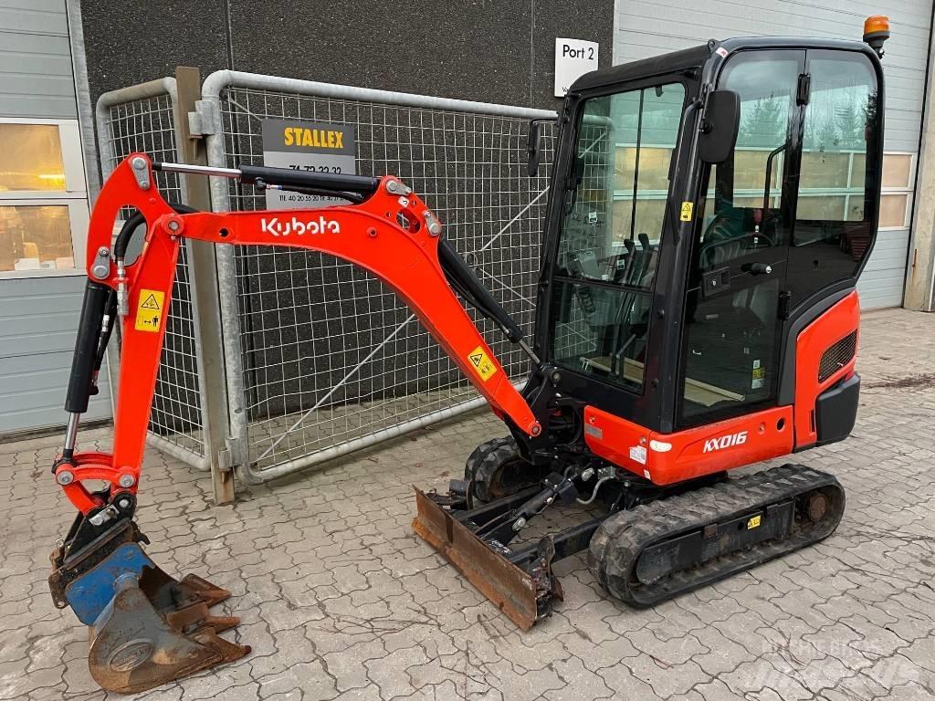 Kubota KX016-4 Mini Escavadoras <7t