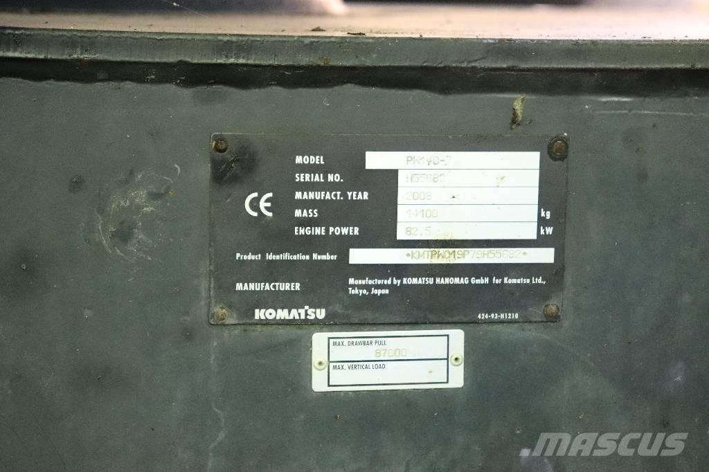 Komatsu PW 140-7 Retroescavadoras