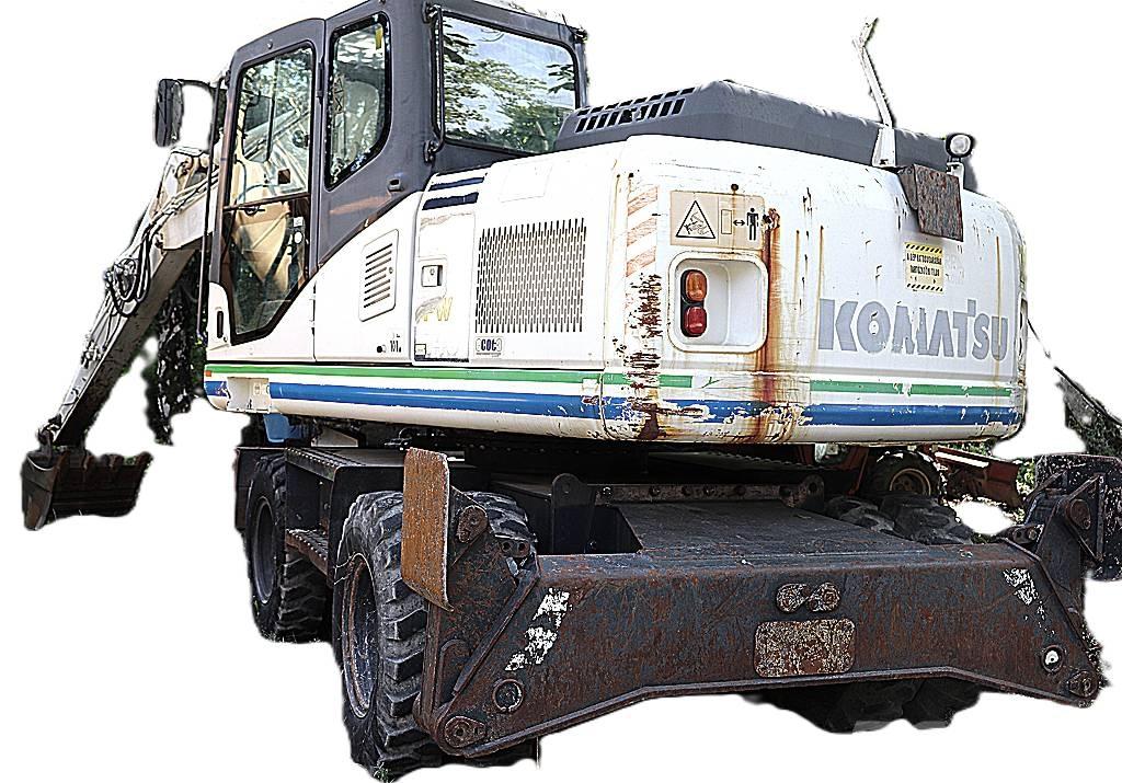 Komatsu PW 140-7 Retroescavadoras