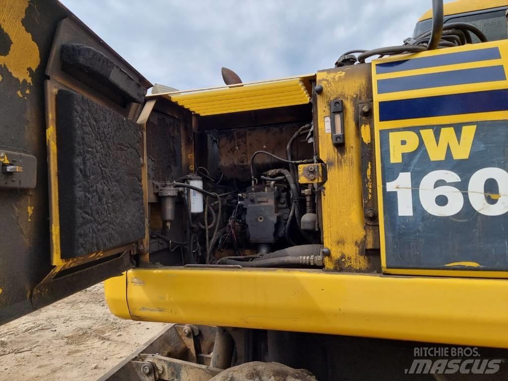 Komatsu PW 160-7 Escavadoras de rodas