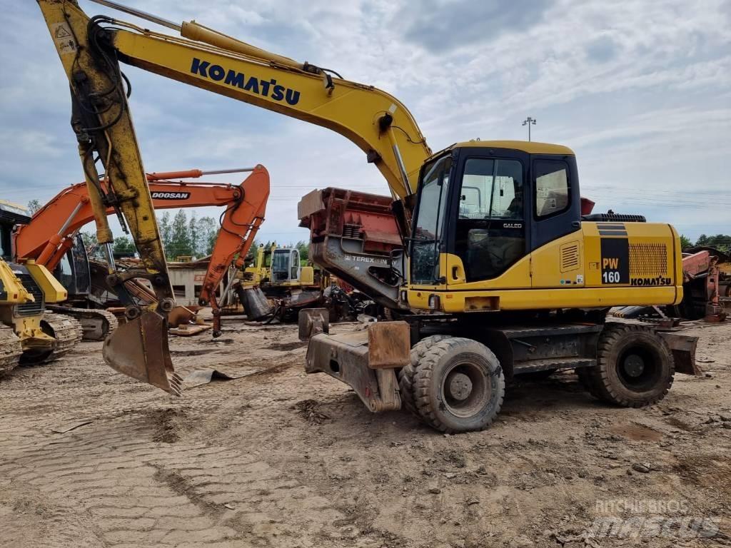 Komatsu PW 160-7 Escavadoras de rodas