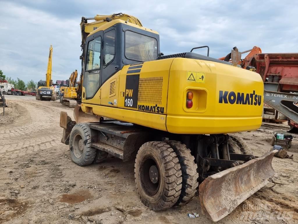 Komatsu PW 160-7 Escavadoras de rodas