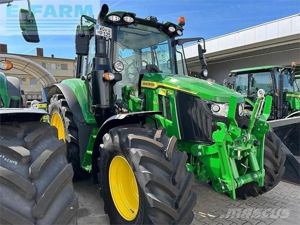 John Deere 6m 125 Tratores Agrícolas usados
