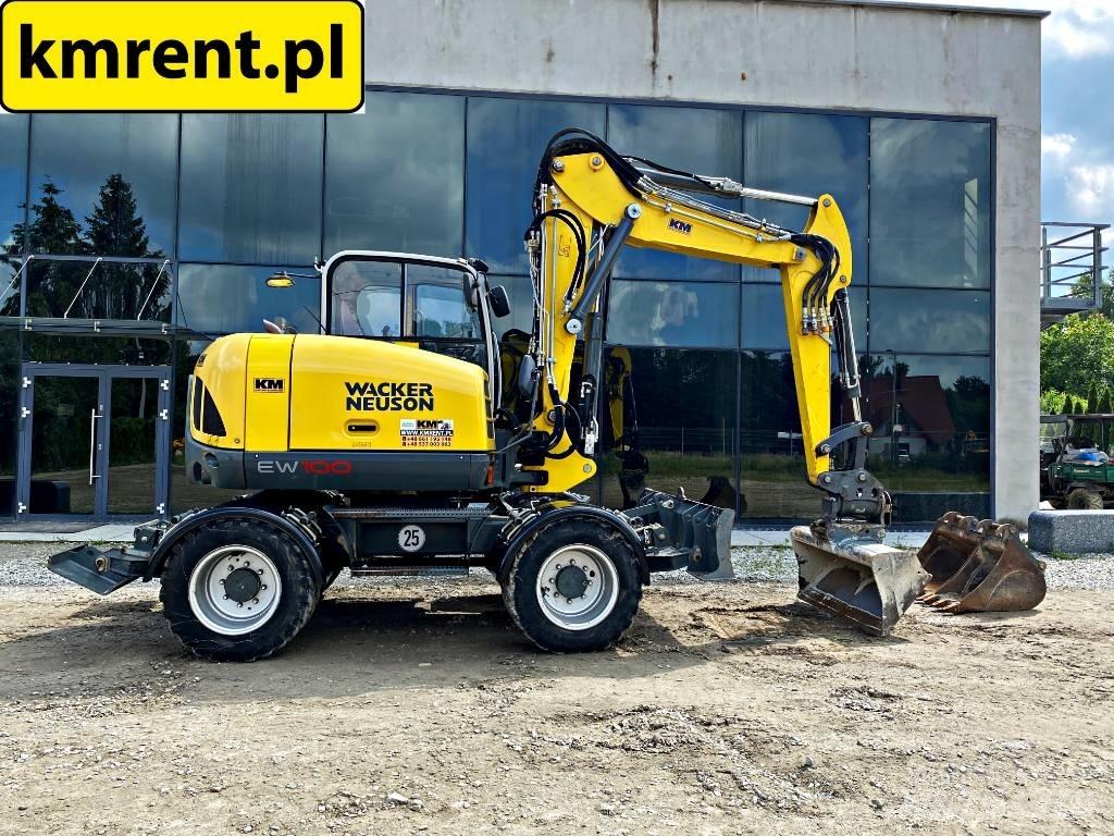 Wacker Neuson EW 100 Escavadoras de rodas