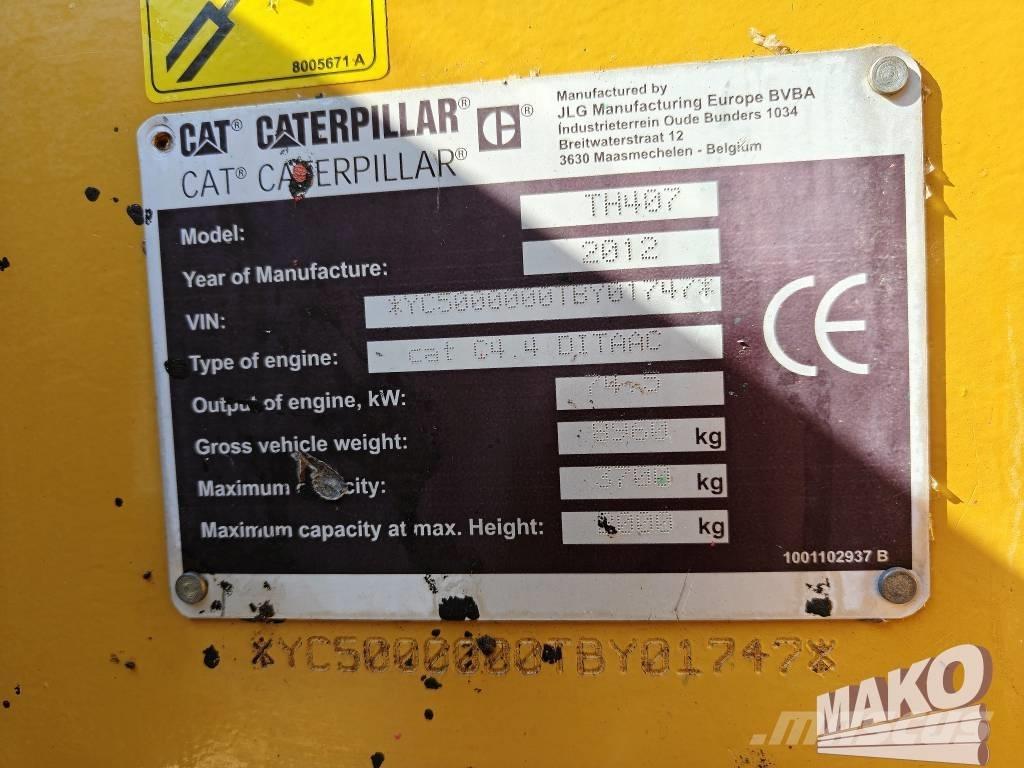 CAT TH 407 Manipuladores telescópicos