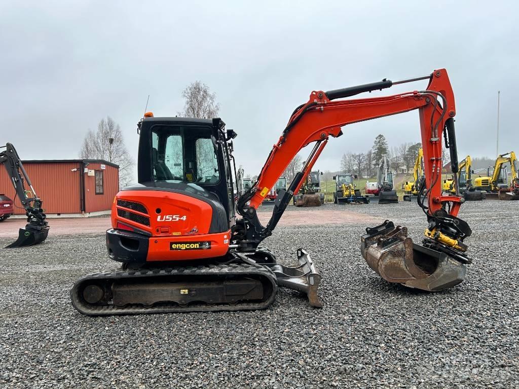 Kubota U55-4 Mini Escavadoras <7t