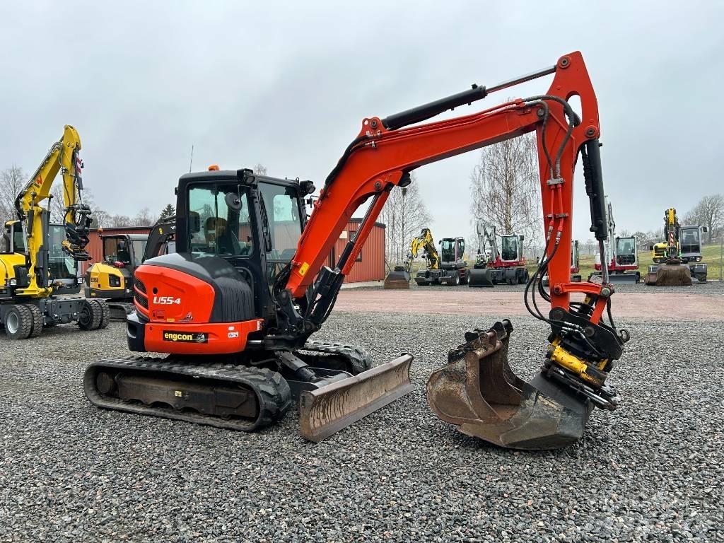 Kubota U55-4 Mini Escavadoras <7t