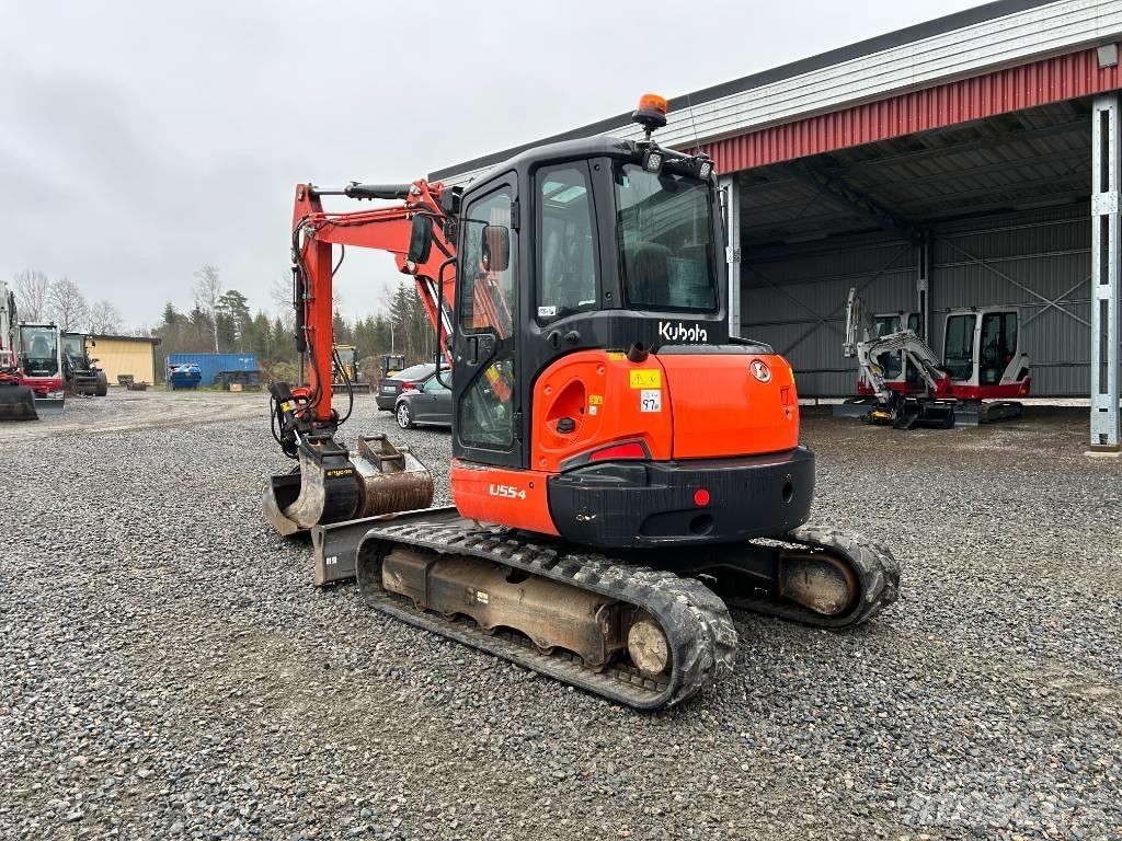 Kubota U55-4 Mini Escavadoras <7t