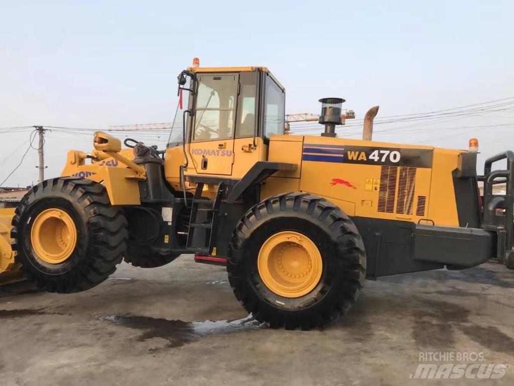 Komatsu wa470-6 Pás carregadoras de rodas