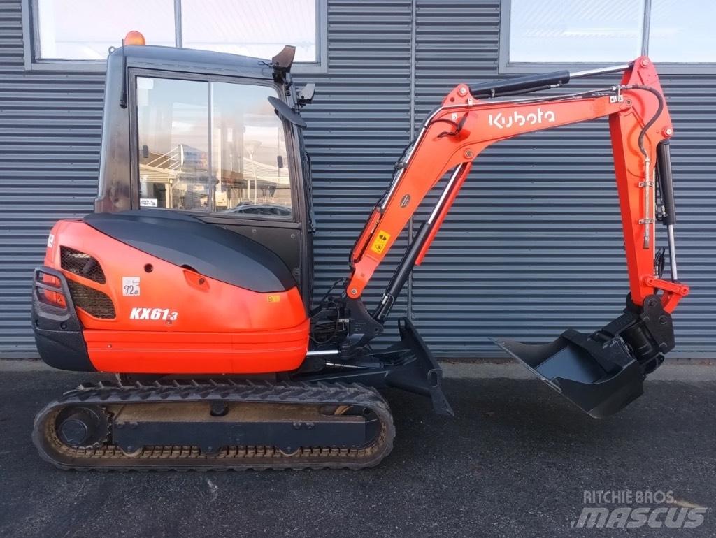 Kubota kx61-3 Mini Escavadoras <7t