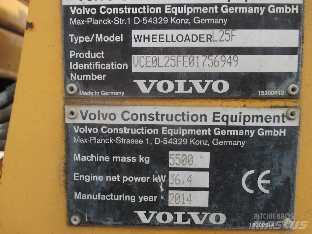 Volvo L 25 F Pás carregadoras de rodas
