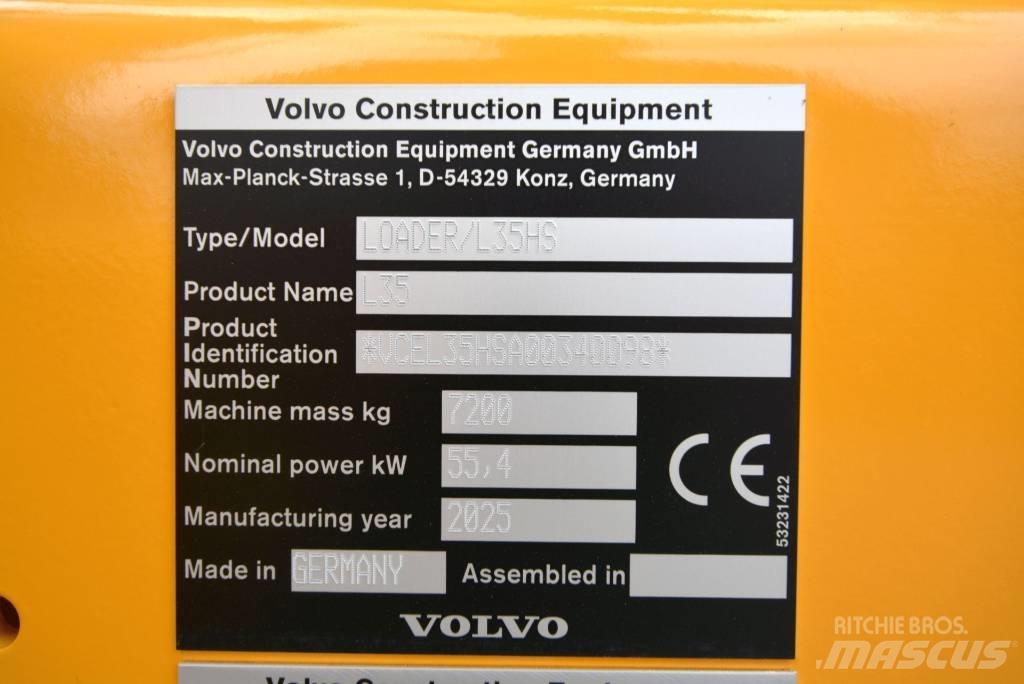 Volvo L 35 HS Pás carregadoras de rodas