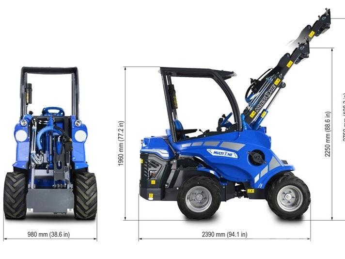 Multione 5.2 K Telescópicas para Agricultura