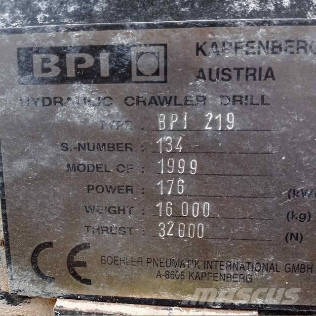 Böhler BPI 219 Perfuradoras pesadas