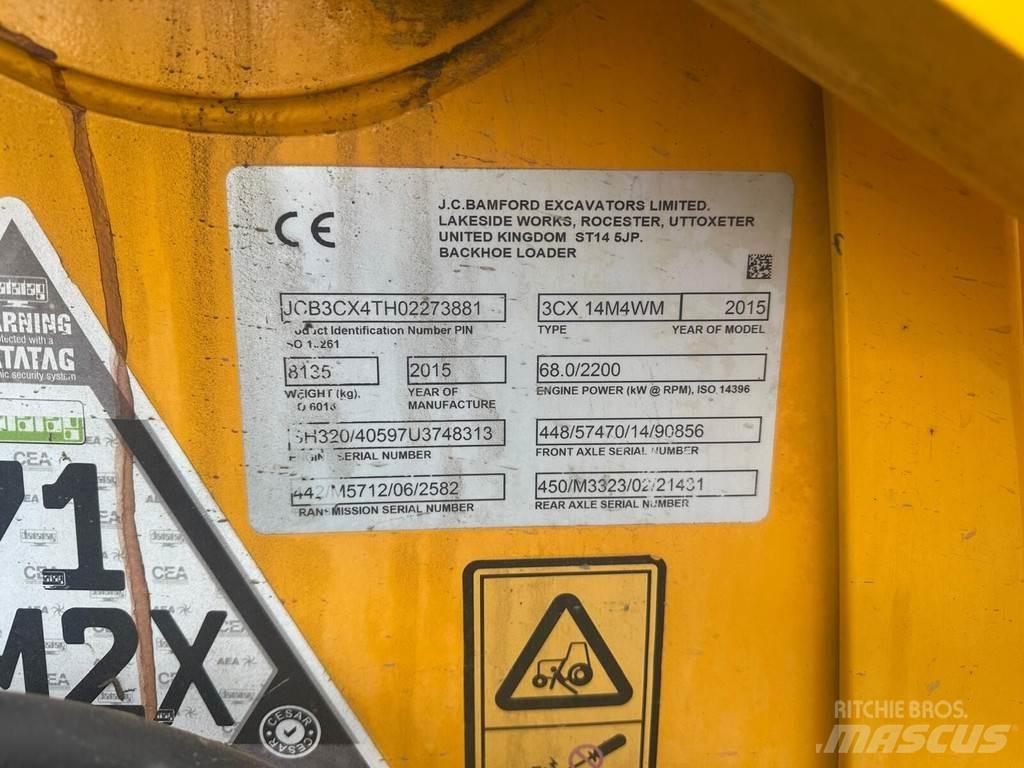 JCB 3CX 14M4WM Retroescavadoras
