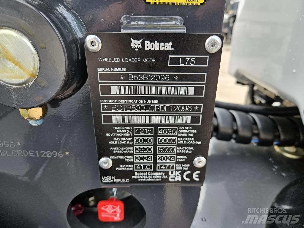 Bobcat L 75 Pás carregadoras de rodas