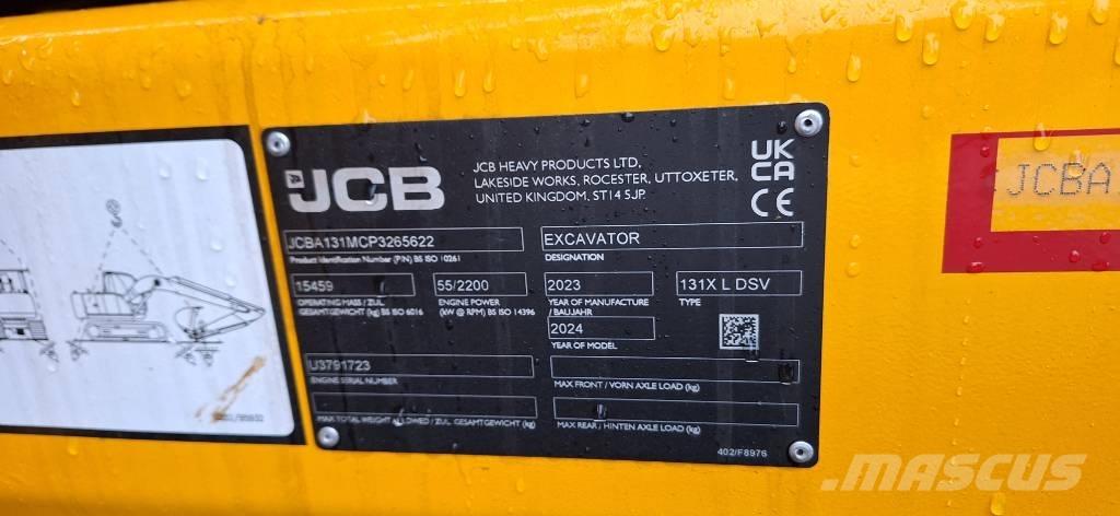 JCB 131 X Escavadoras de rastos