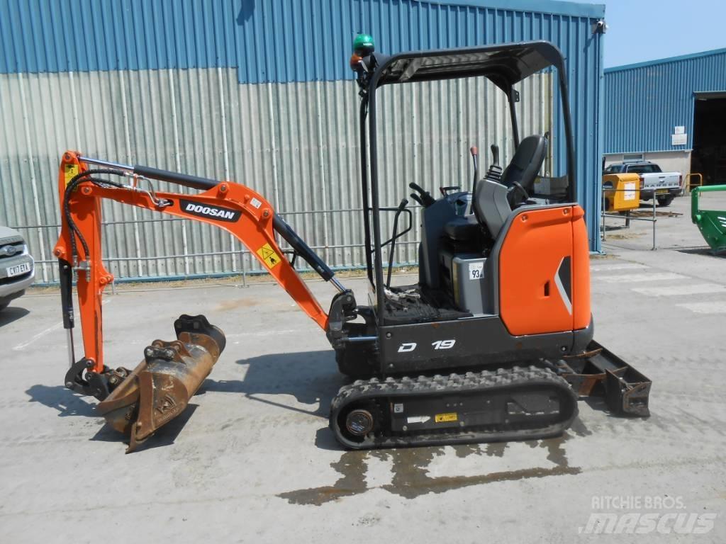 Doosan DX 19 Mini Escavadoras <7t