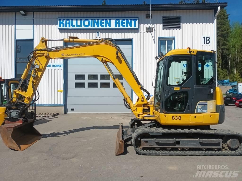 Komatsu PC 80 MR-3 Escavadoras Midi 7t - 12t