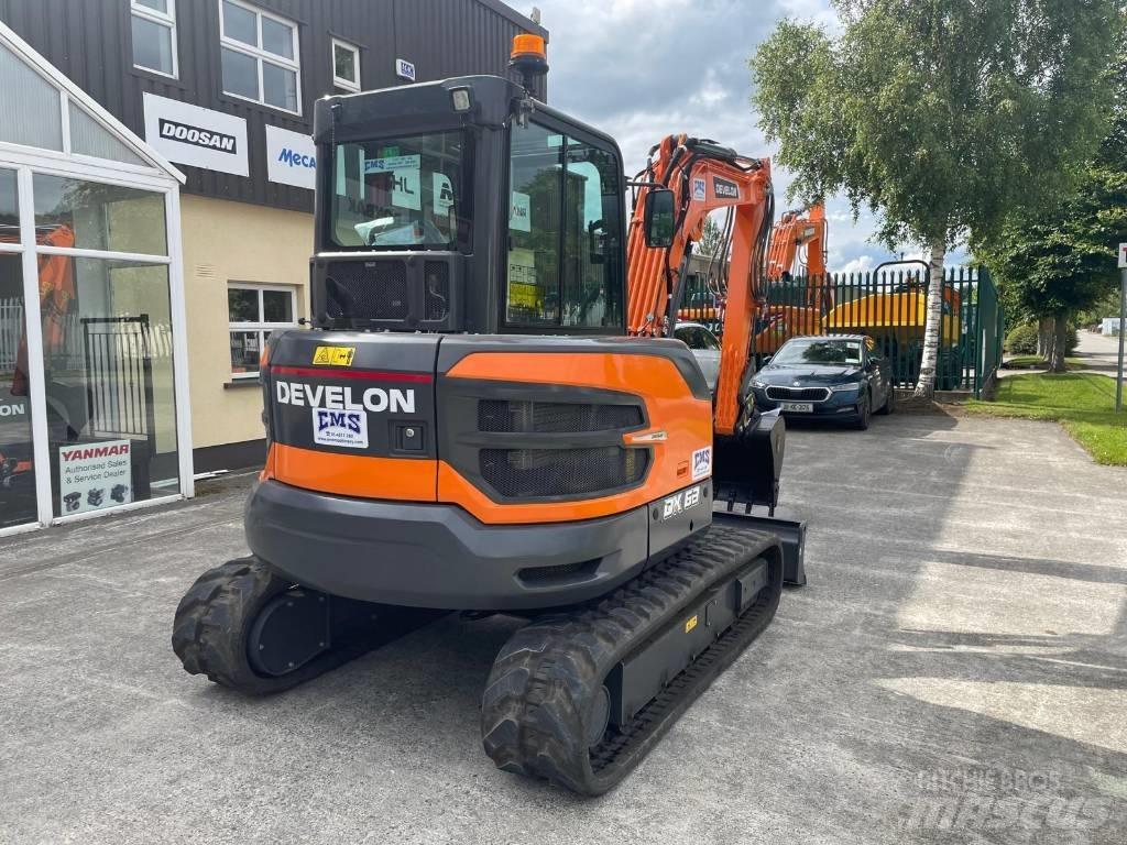 Develon DX 63-7 Mini Escavadoras <7t