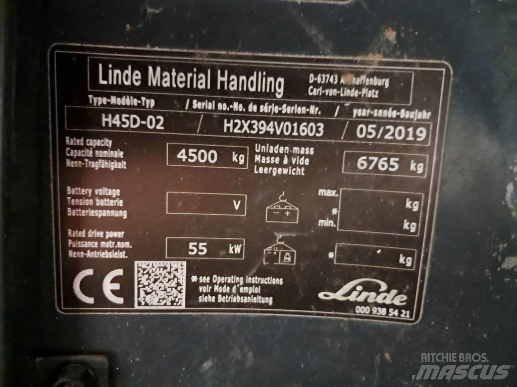 Linde H45D-02 Empilhadores Diesel