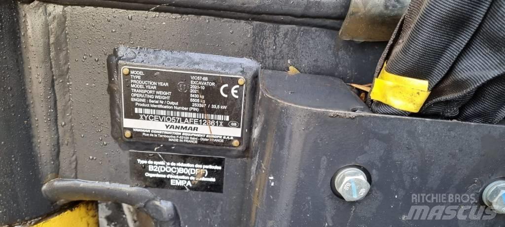 Yanmar Vio 57 Mini Escavadoras <7t