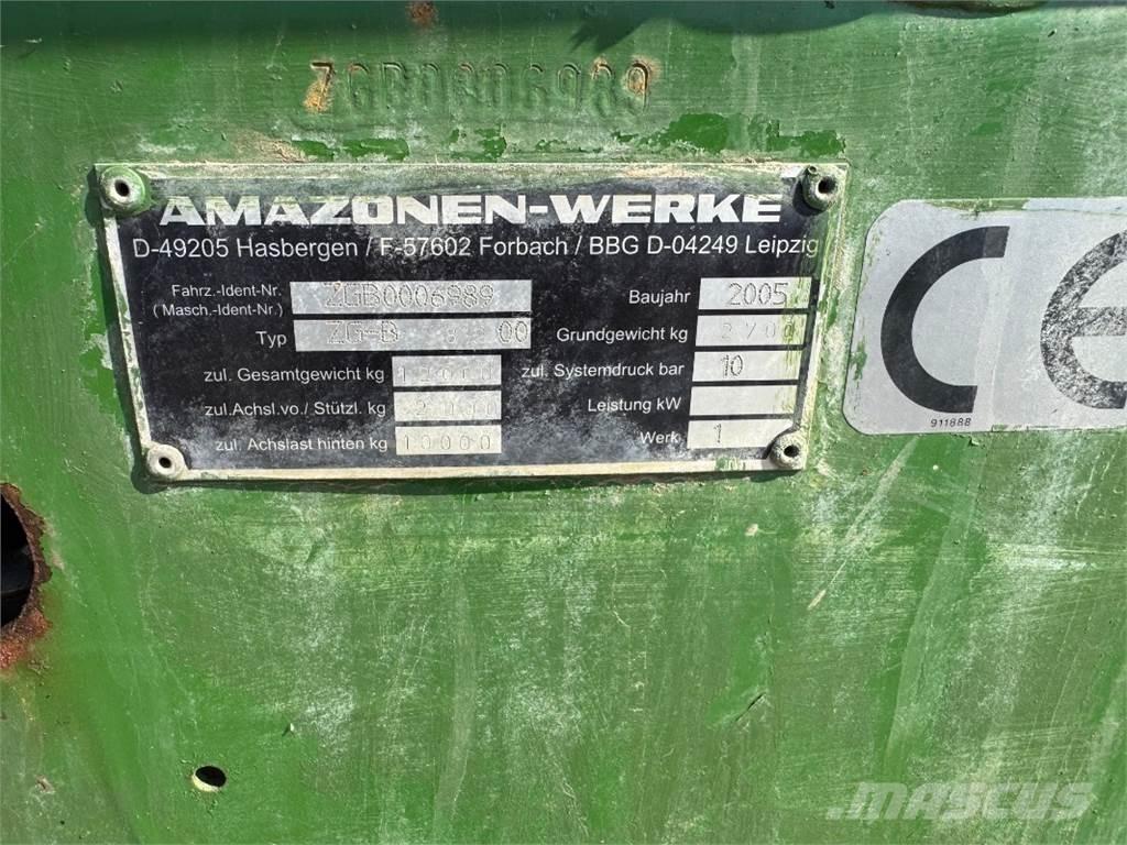 Amazone ZG-B 8200 Espalhadores de minério
