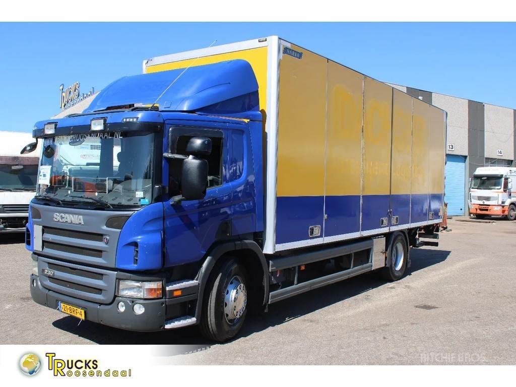 Scania P 230 + LIFT Camiões de caixa fechada