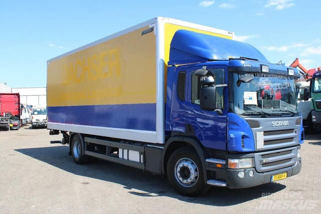 Scania P 230 + LIFT Camiões de caixa fechada