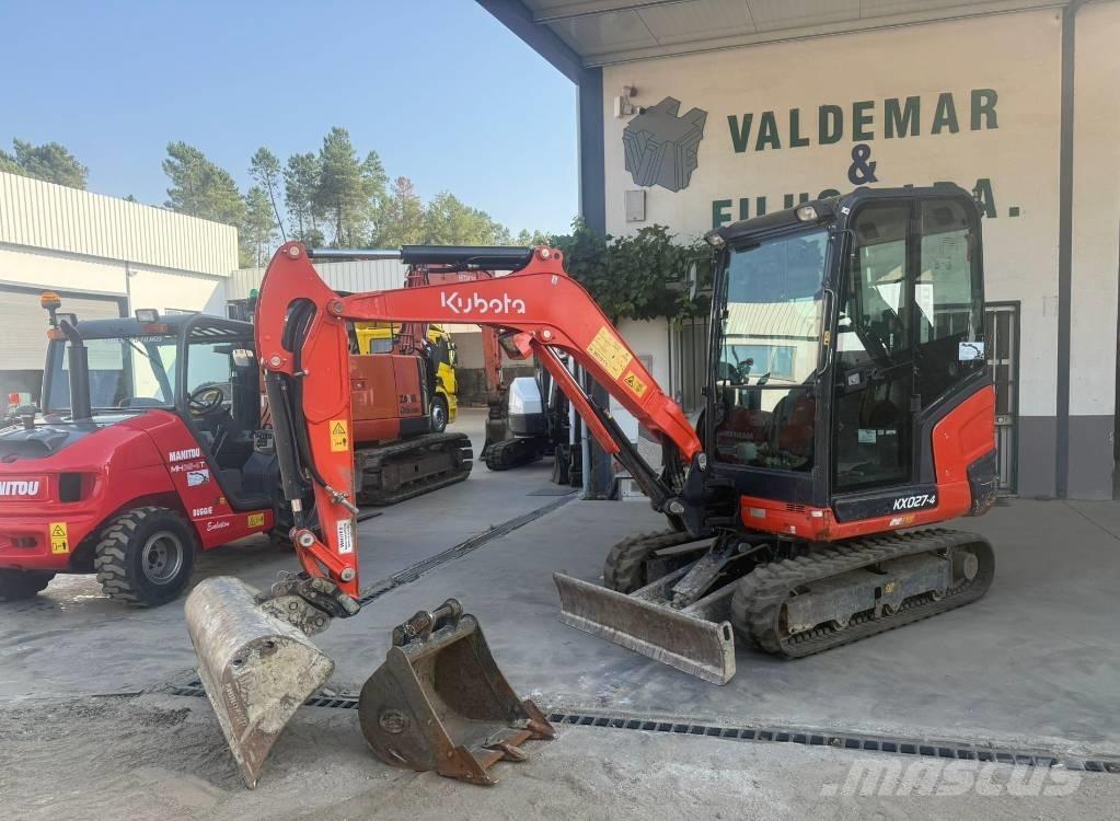 Kubota KX 027-4 Mini Escavadoras <7t