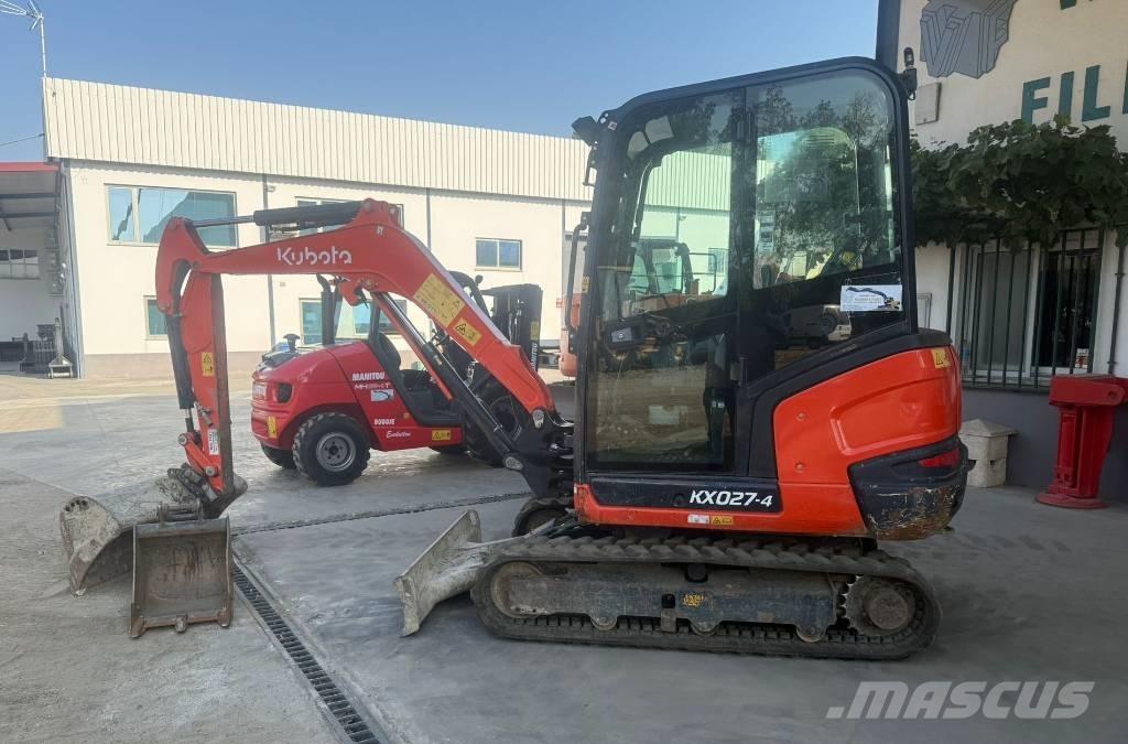 Kubota KX 027-4 Mini Escavadoras <7t