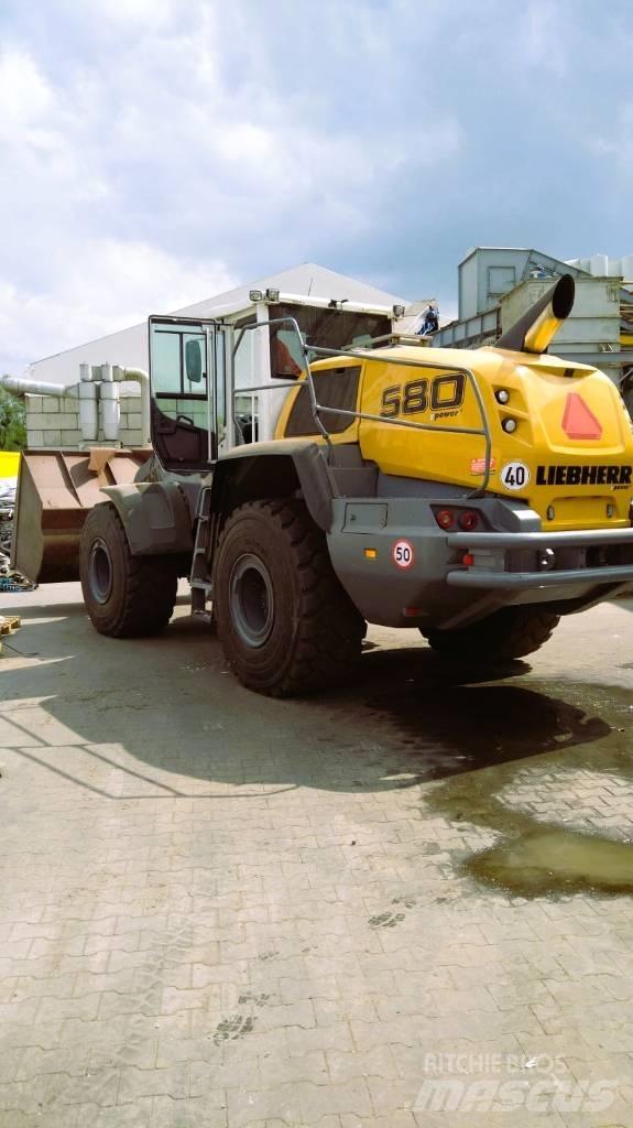 Liebherr L 580 Pás carregadoras de rodas