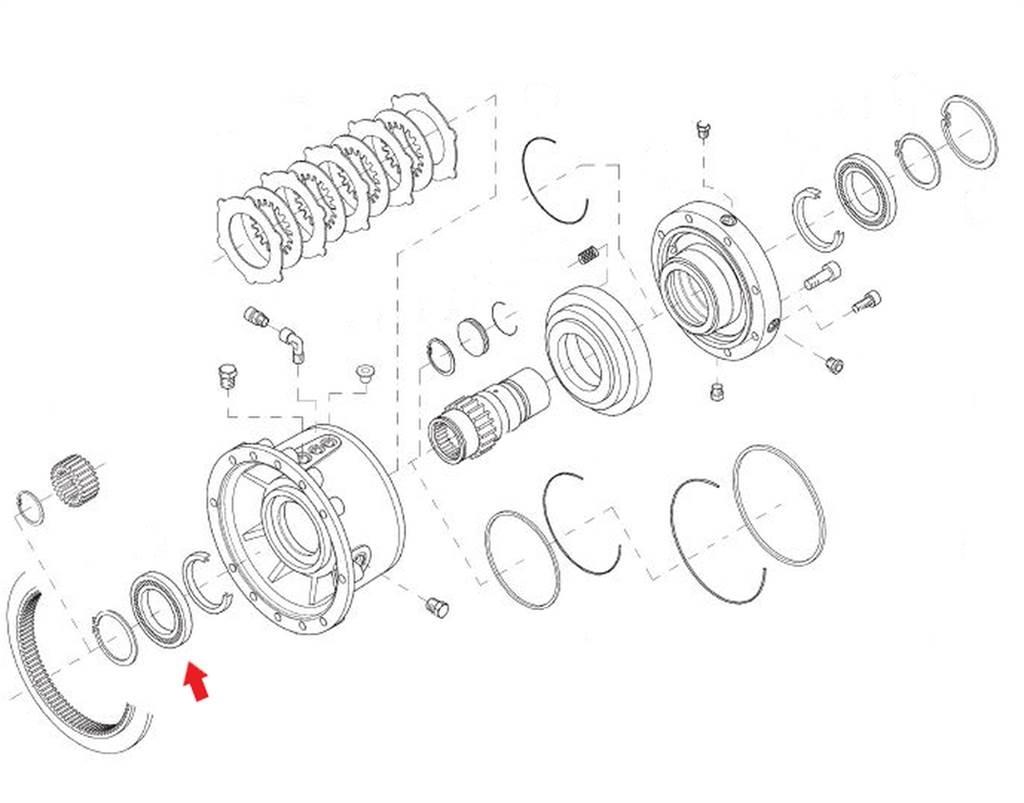 Ponsse 0037701 Transmissão