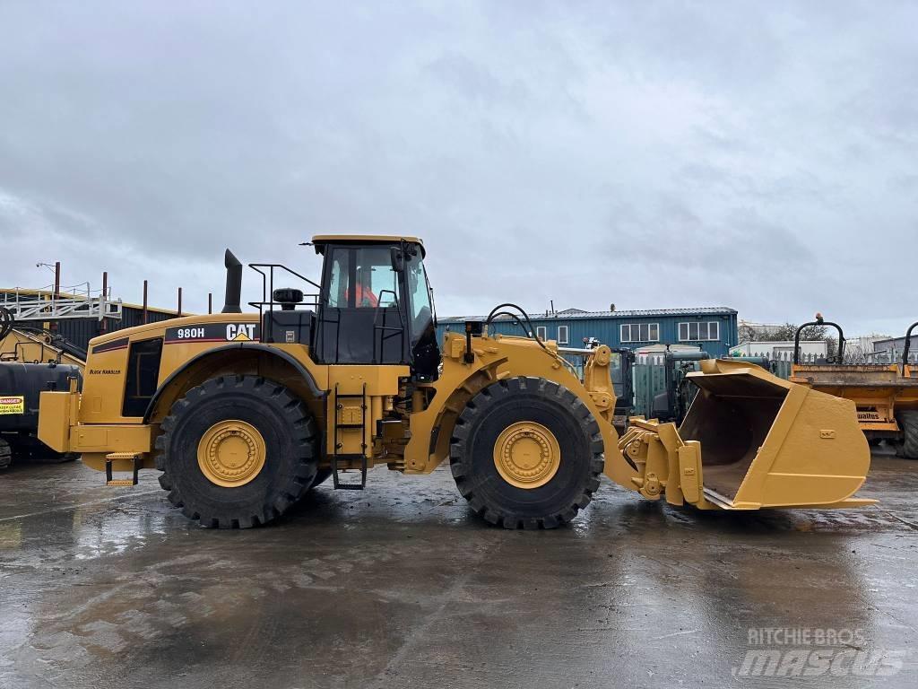 CAT 980H Pás carregadoras de rodas