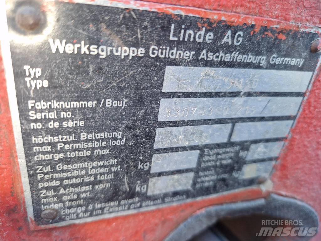 Linde H 15 D Empilhadores Diesel