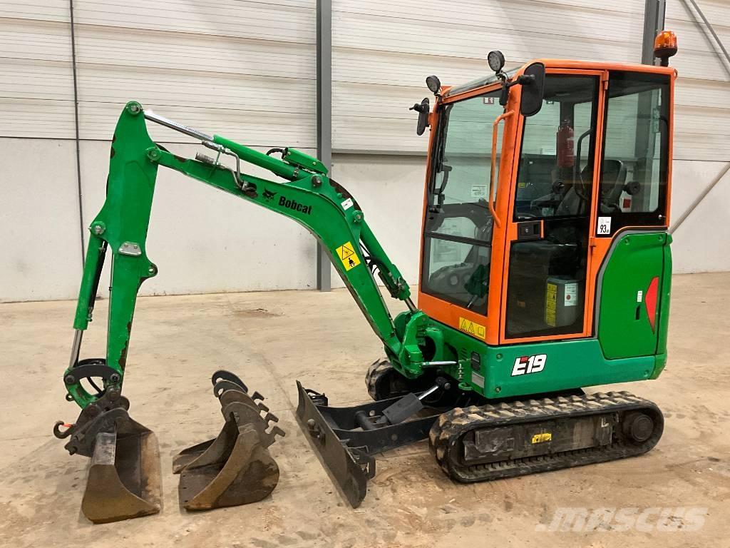 Bobcat E 19 Mini Escavadoras <7t