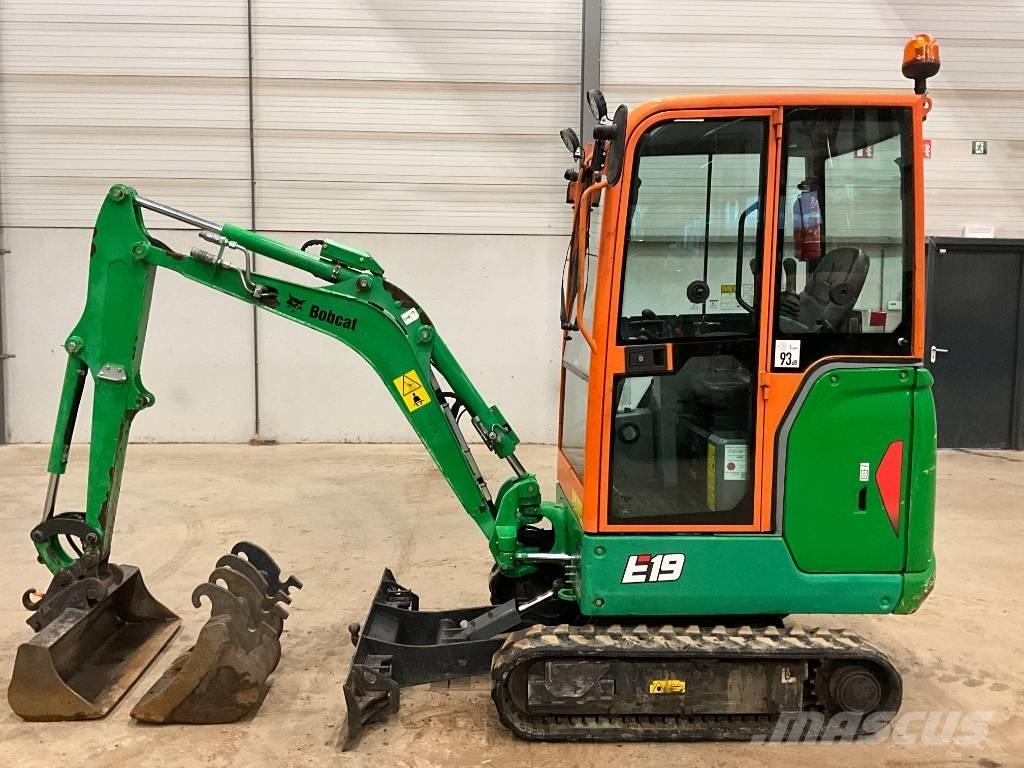 Bobcat E 19 Mini Escavadoras <7t
