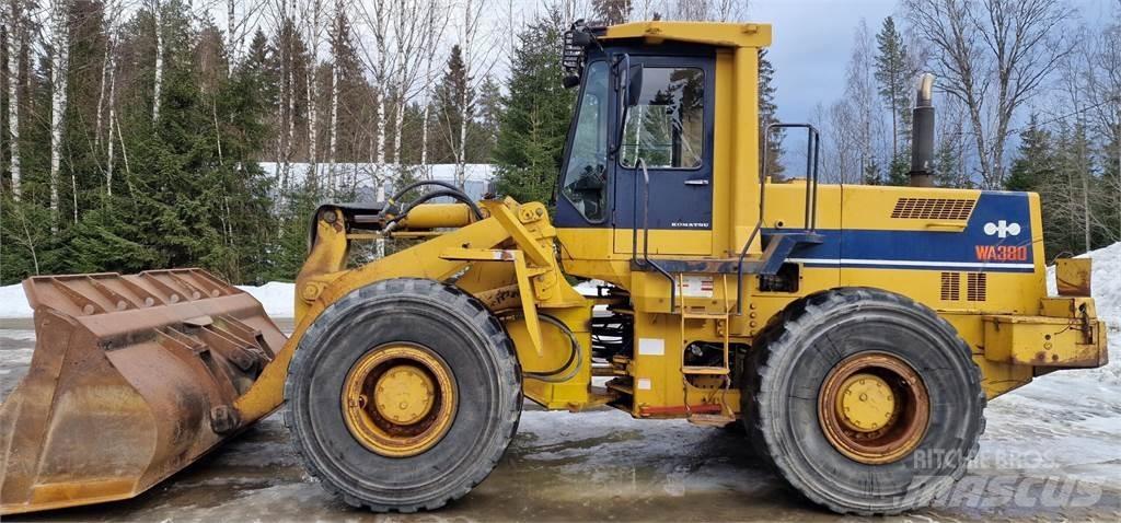 Komatsu WA380 Pás carregadoras de rodas