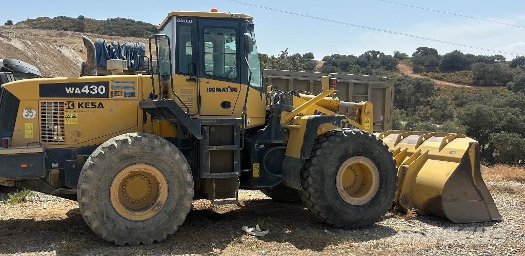 Komatsu WA 430-5 Pás carregadoras de rodas