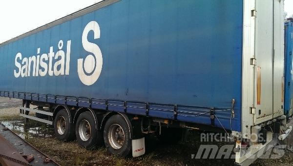 Fruehauf T36 Semi Reboques Cortinas Laterais