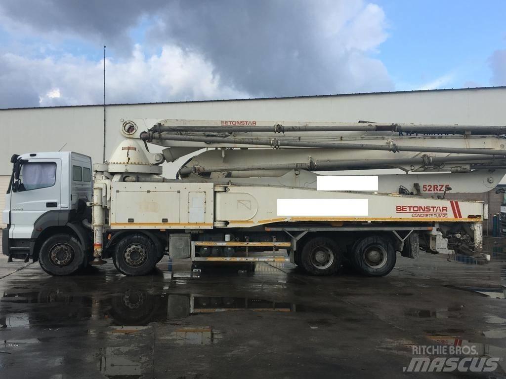 Betonstar 52M-5RZ Camiões bomba Betão