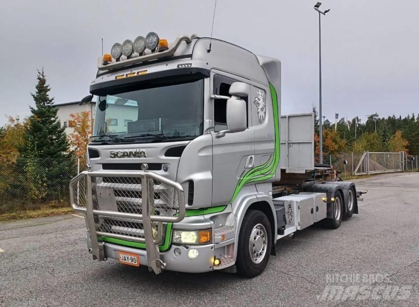 Scania R480 6x2 Camiões porta-contentores
