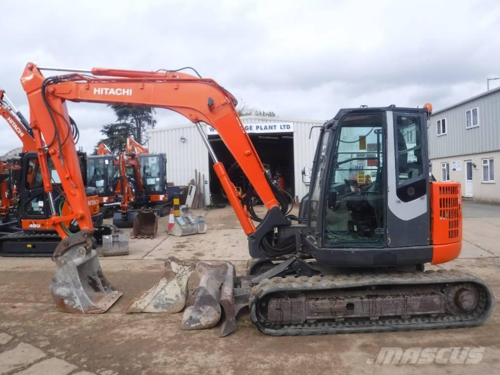 Hitachi ZX 85 US B-3 Escavadoras Midi 7t - 12t
