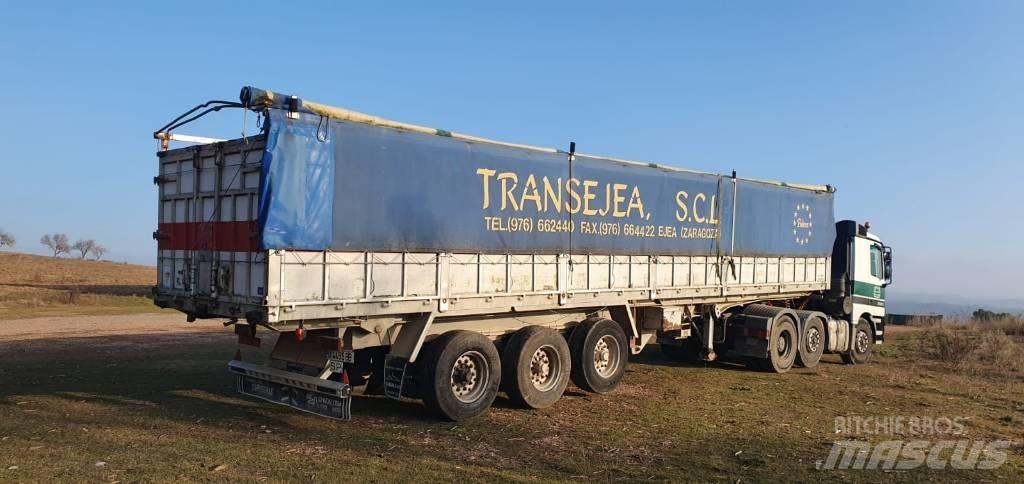 Lecitrailer D1317 Semi Reboques Cortinas Laterais