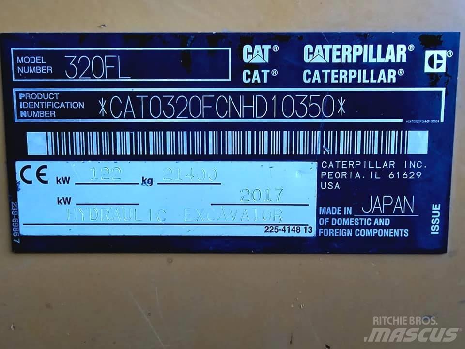 CAT 320 FL Escavadoras de rastos