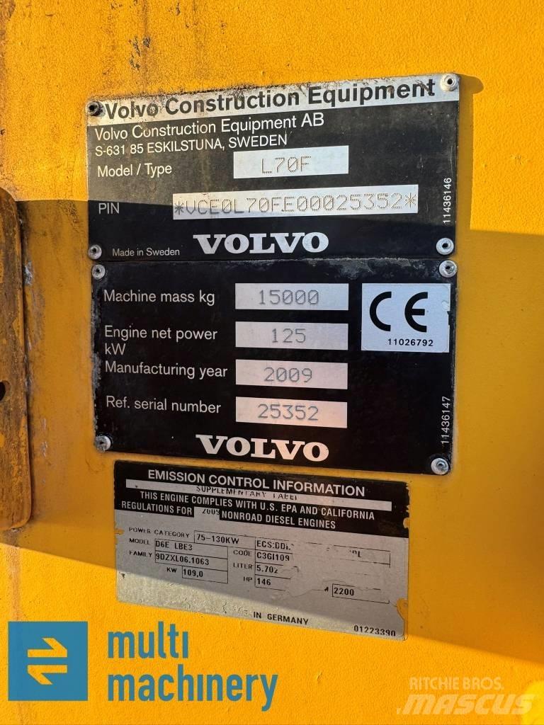 Volvo L 70 F Pás carregadoras de rodas