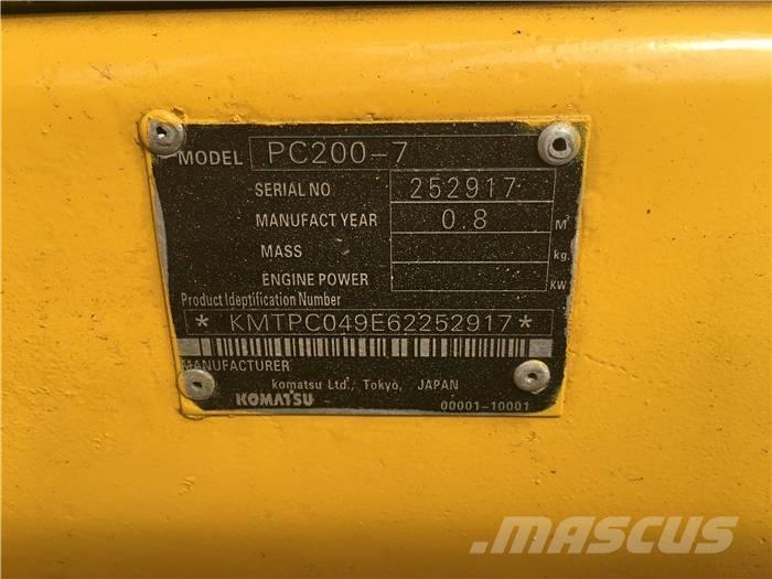 Komatsu PC 200-7 Escavadoras de rastos