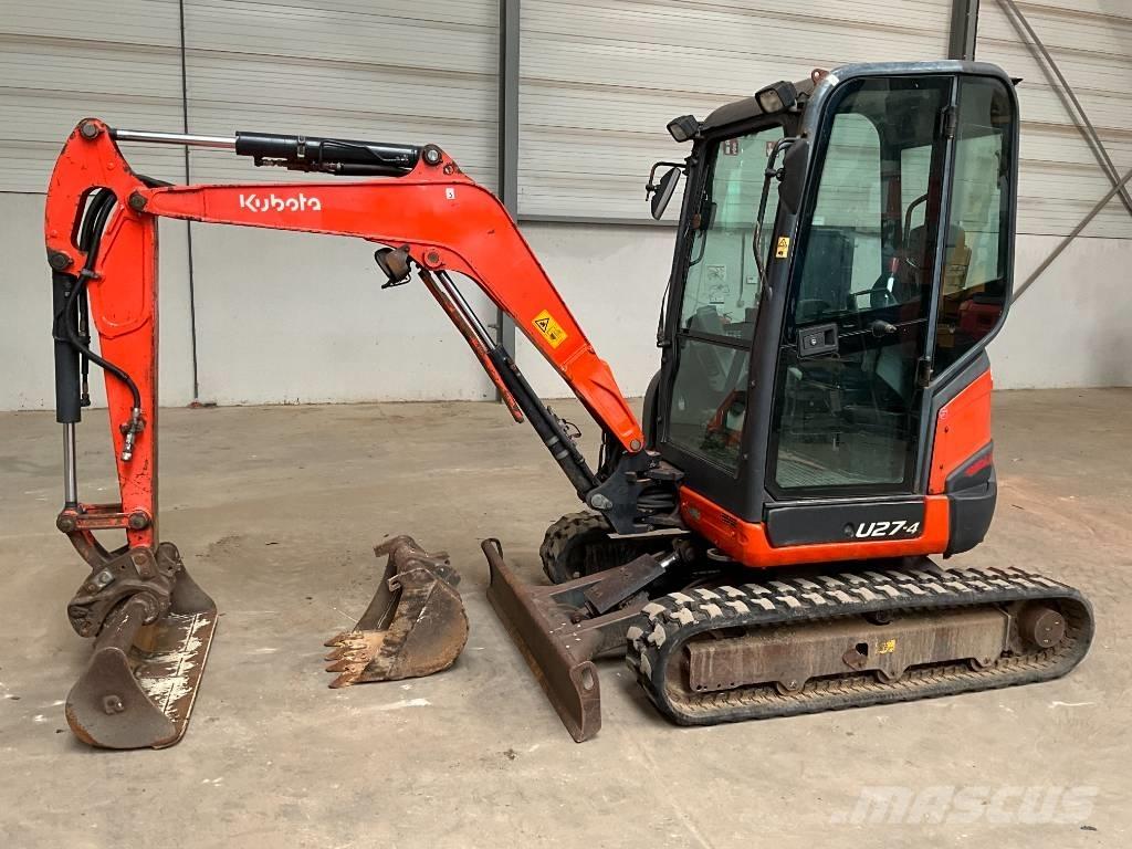 Kubota U 27-4 Mini Escavadoras <7t